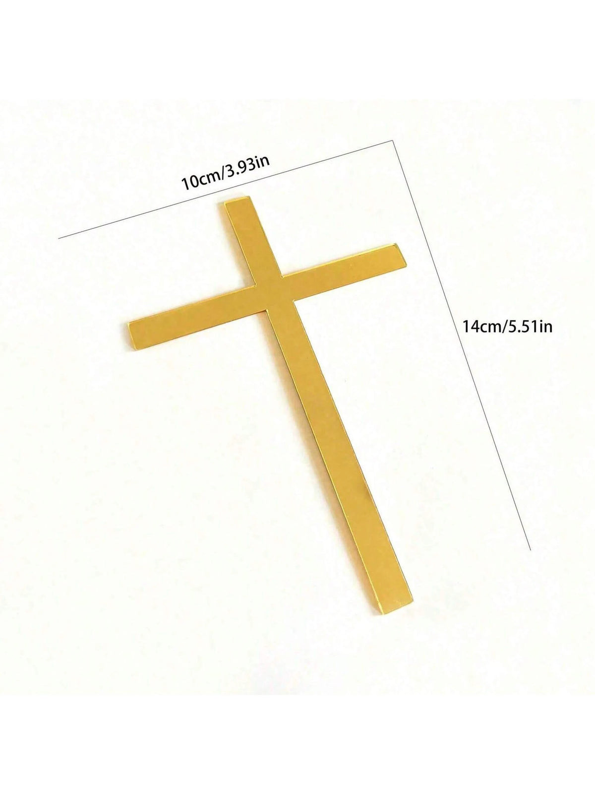 Décorations de gâteau en forme de croix – Baptême et communion