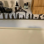 Crèche de Noël en métal – silhouette à poser, 30 cm – visuel fournisseur 5