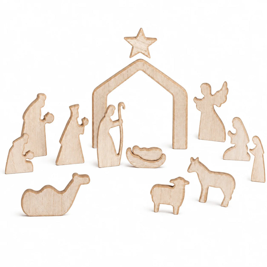 Crèche de Noël à composer – 12 ou 13 pièces – visuel fournisseur 8