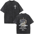 T-shirt chrétien unisexe Stella Christi – Col rond