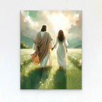 Affiche de Jésus-Christ sur toile – sans cadre – visuel fournisseur 29