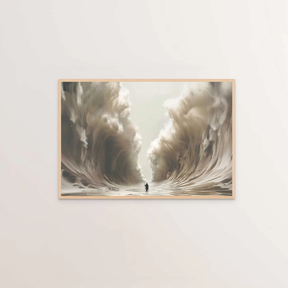 Affiche de Jésus-Christ sur toile – sans cadre – visuel fournisseur 12
