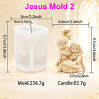 Moule en silicone Nativité 3D – bougies et créations – visuel fournisseur 8