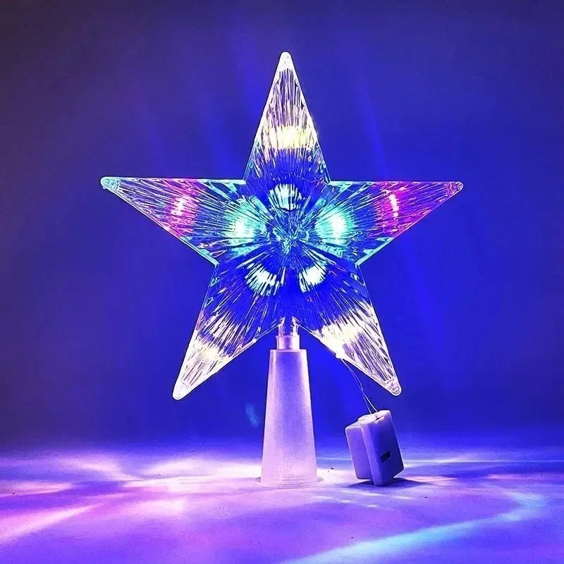 Étoiles et lunes lumineuses LED – modèles de Noël – détail 8