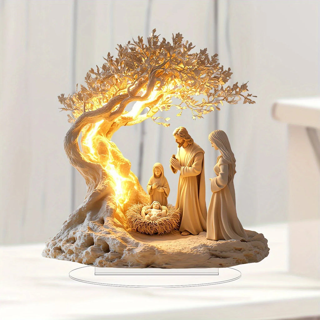 Décorations de bureau Jésus – figurines chrétiennes