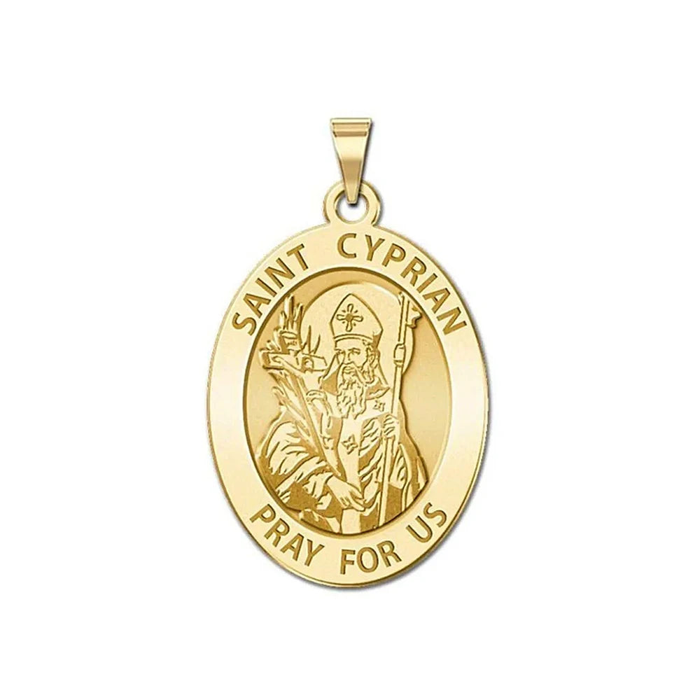 Médaille Saint Raphaël Archange – pendentif avec prière latine