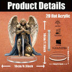 Saint Michel Archange – décor plat en acrylique sur socle – visuel fournisseur 5