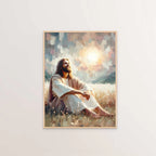 Affiche de Jésus-Christ sur toile – sans cadre – visuel fournisseur 26