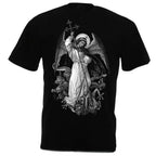 T-Shirt Saint Michel Archange 100% Coton Unisexe col rond Stella Christi