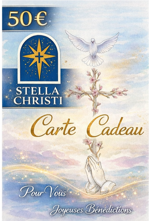 Carte Cadeau Chrétienne Stella Christi – E-boutique en France (10€, 25€, 50€)