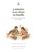 Couverture du livre papier 5 minutes avec Jésus en famille